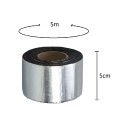 Banda adeziva de aluminiu, impermeabila, izolatoare, Naimeed D6460, 5mx5cmx1mm
